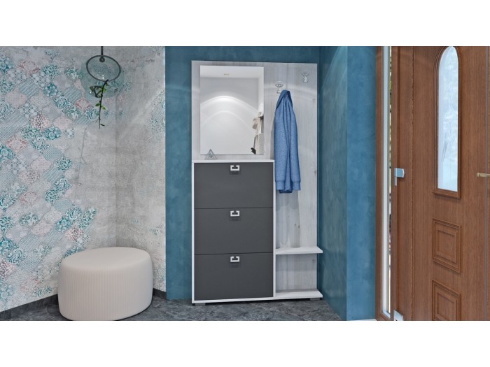 Портманто Компакт 3 (капри/антрацит)